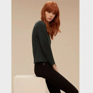 Aritzia Wilfred Free Brauw T-shirt In  Heathered Purple